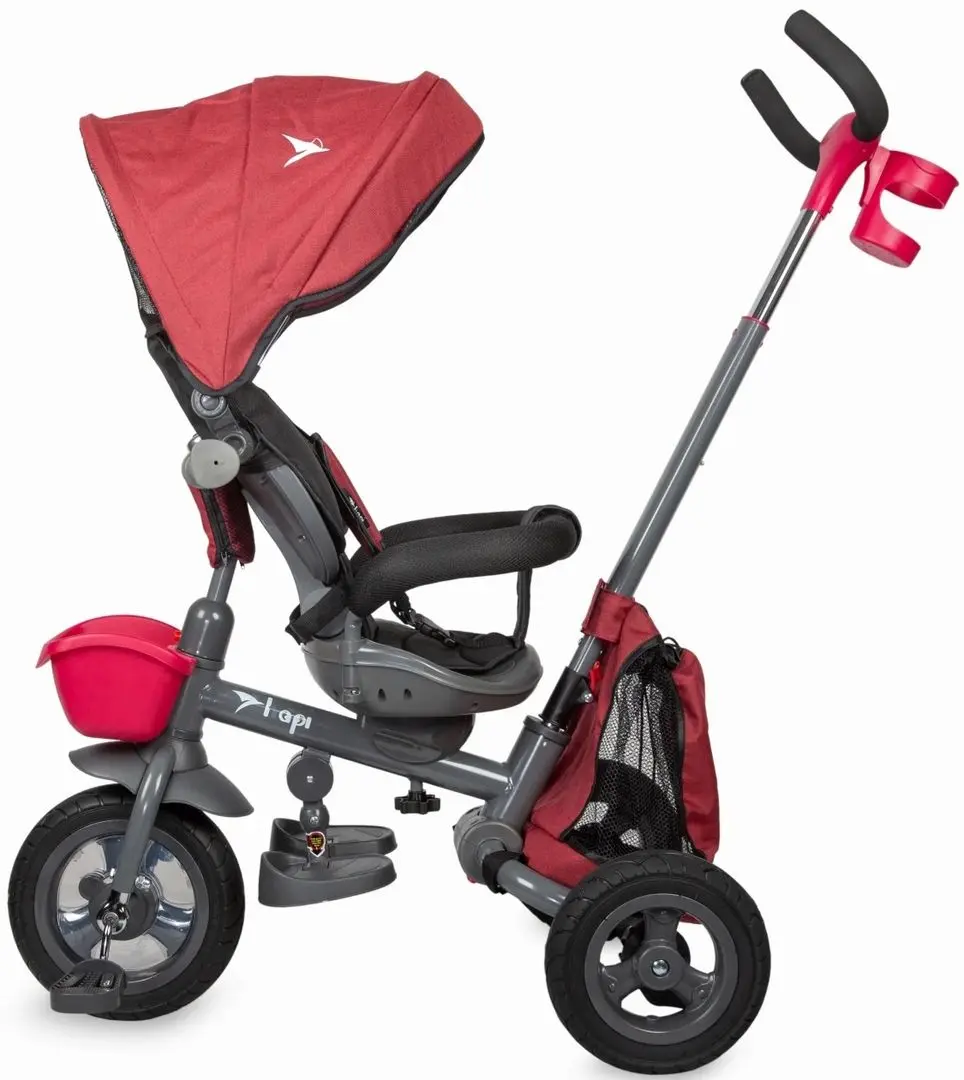 Tricicleta 4in1 Hapi Neo (Cherry) - 5
