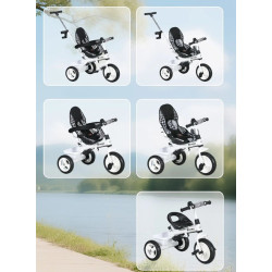 Tricicleta Homcom 370-025V01WT (White/Black) Thumb