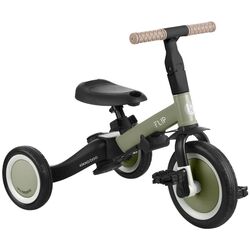 Tricicleta 5in1 KikkaBoo Flip (Army Green)
