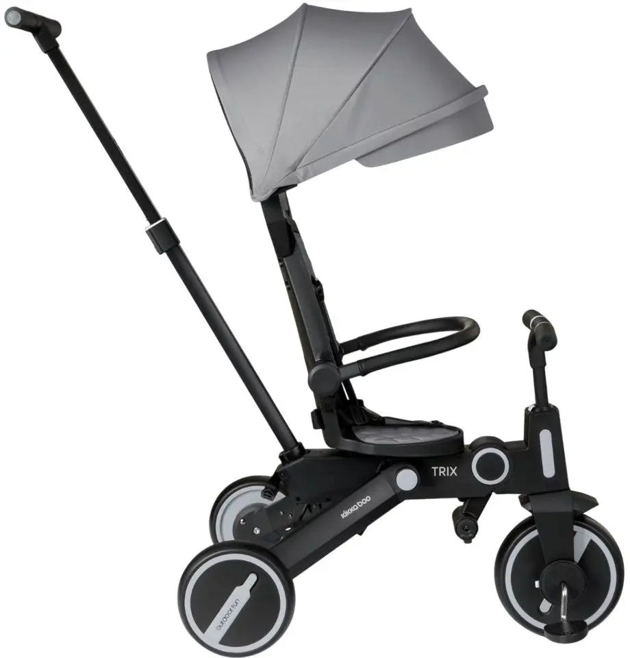 Tricicleta 7in1 KikkaBoo Trix (Grey)