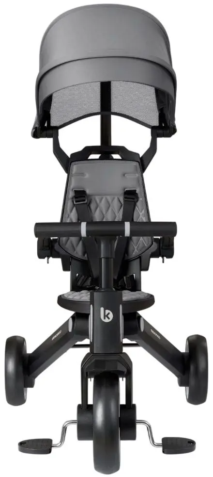 Tricicleta 7in1 KikkaBoo Trix (Grey)