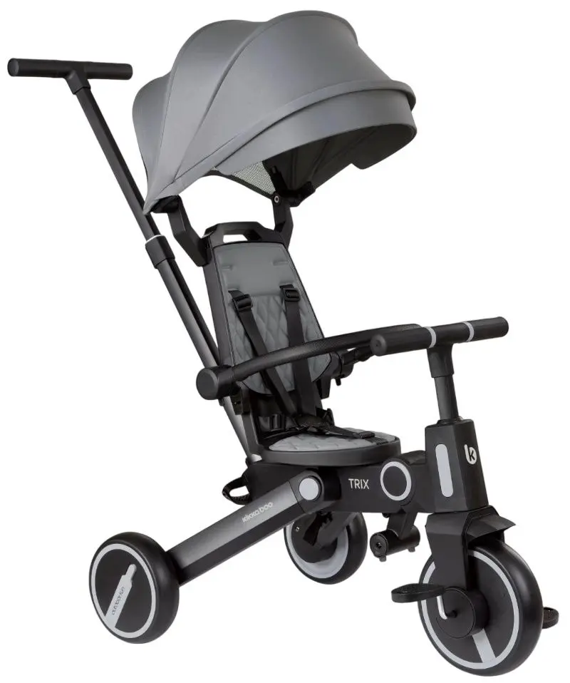 Tricicleta 7in1 KikkaBoo Trix (Grey)