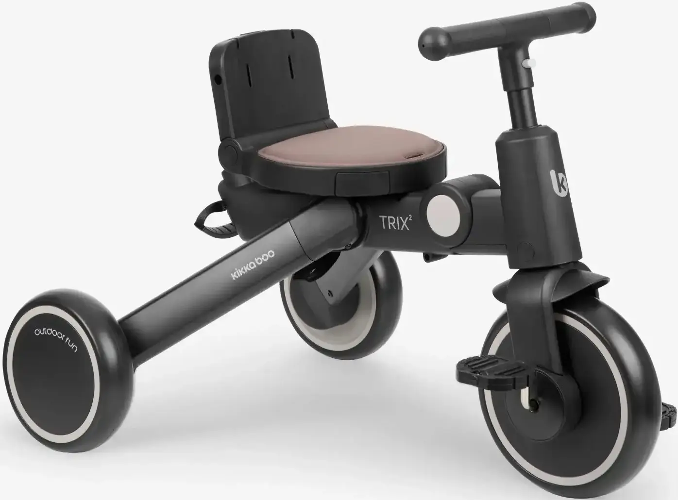 Tricicleta 8in1 Kikka Boo Trix 2 (Beige)