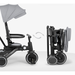 Tricicleta 8in1 Kikka Boo Trix 2 (Grey) Thumb