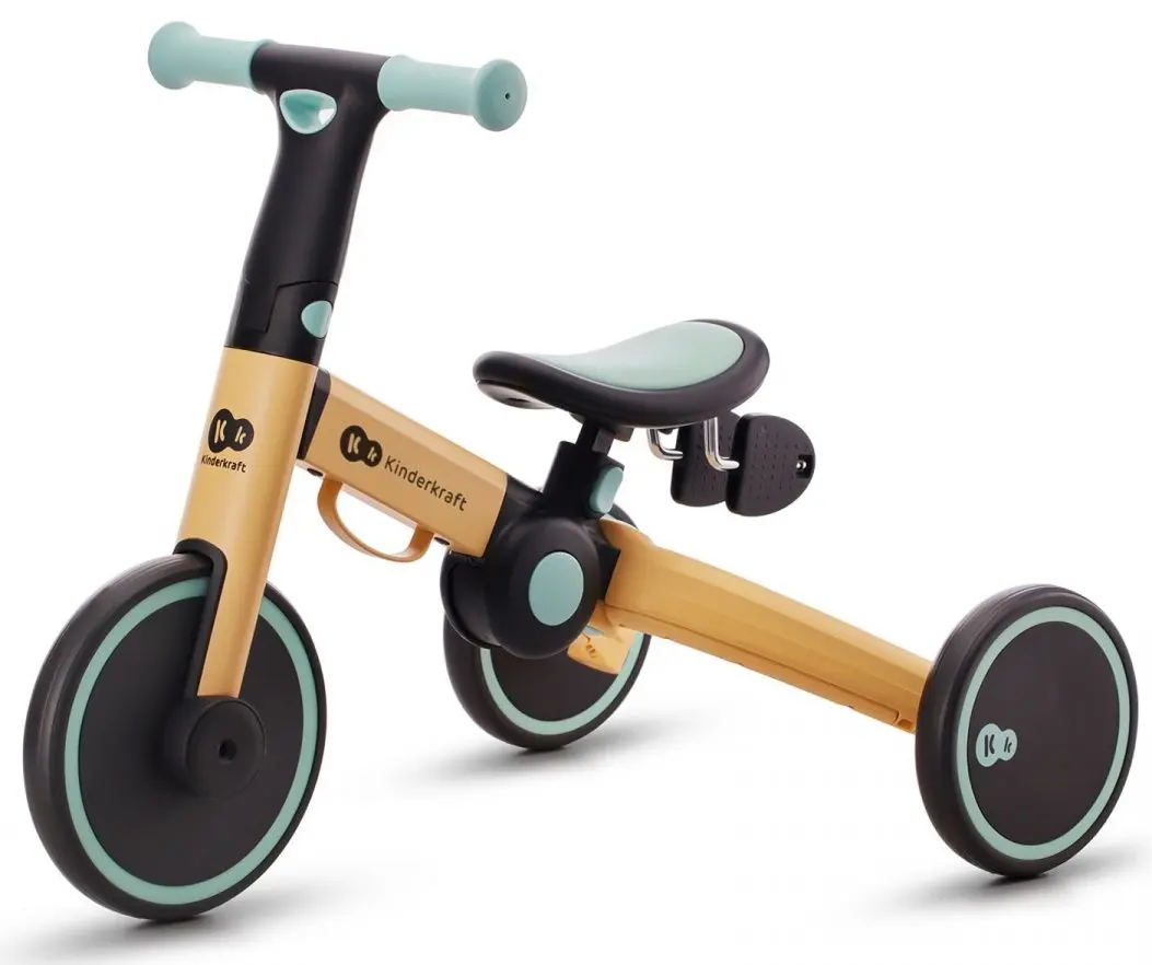 Tricicleta 3in1 KinderKraft 4Trike (Yellow/Blue) - 11