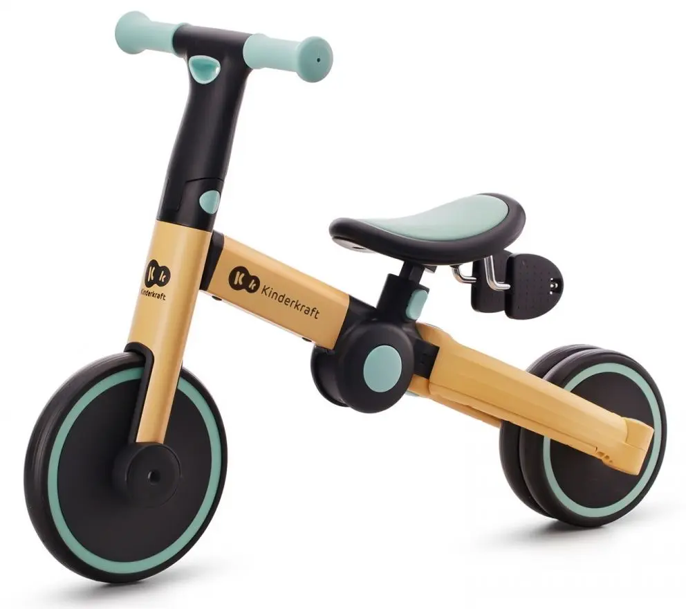 Tricicleta 3in1 KinderKraft 4Trike (Yellow/Blue) - 10