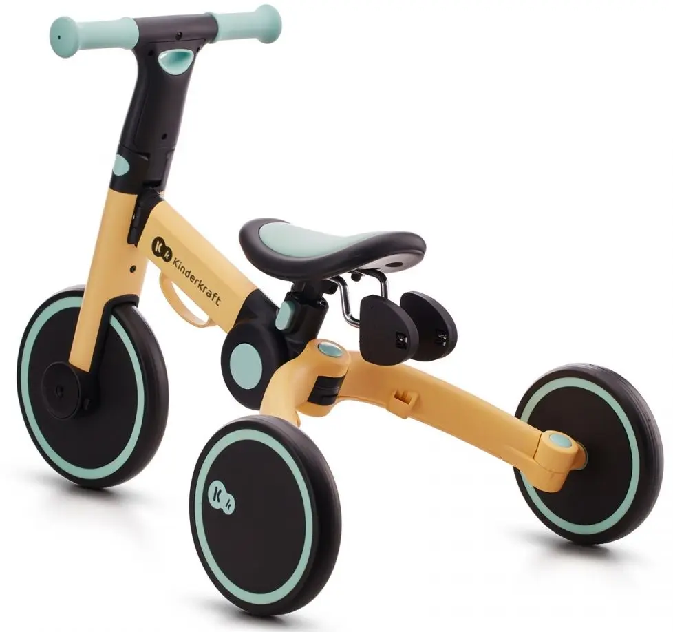 Tricicleta 3in1 KinderKraft 4Trike (Yellow/Blue) - 8
