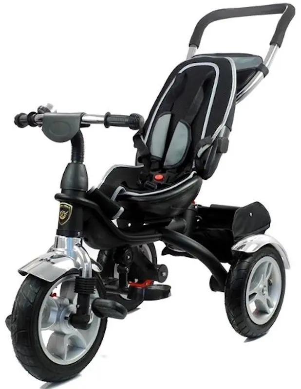 Трехколесный велосипед LeanToys PRO500 (Silver)