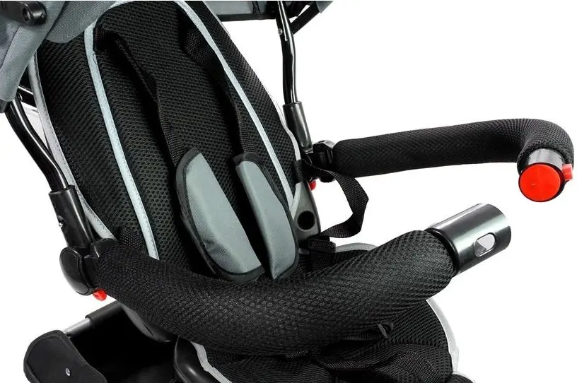 Трехколесный велосипед LeanToys PRO500 (Silver)