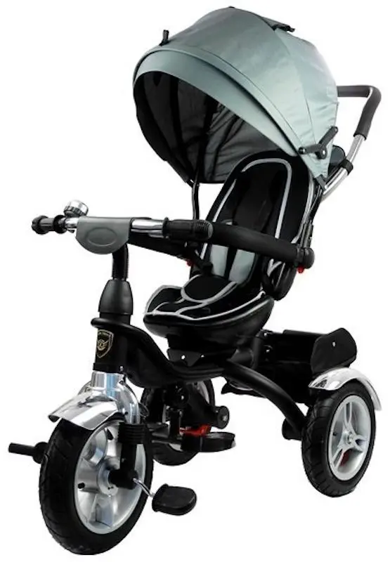 Трехколесный велосипед LeanToys PRO500 (Silver)