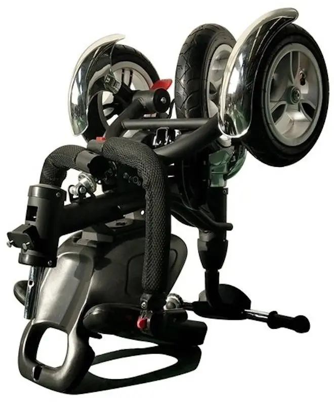 Трехколесный велосипед LeanToys PRO600 (Black)