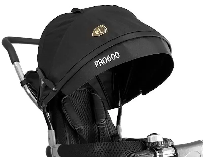 Трехколесный велосипед LeanToys PRO600 (Black)