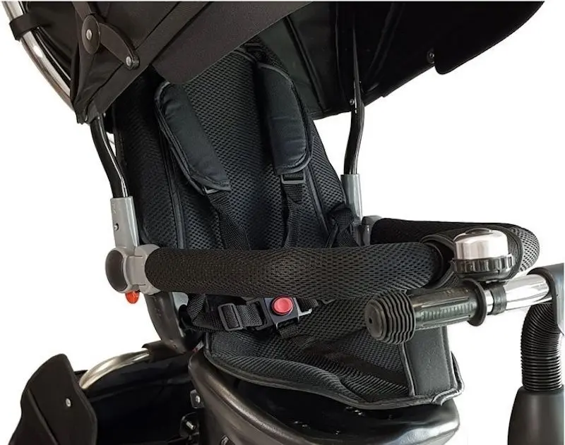 Трехколесный велосипед LeanToys PRO600 (Black)