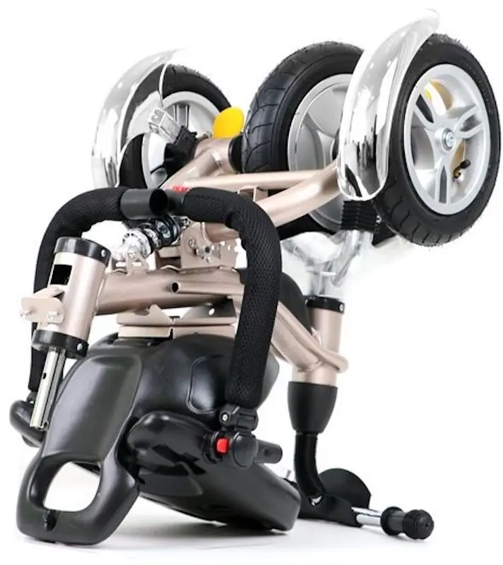 Трехколесный велосипед LeanToys PRO600 (Cream)