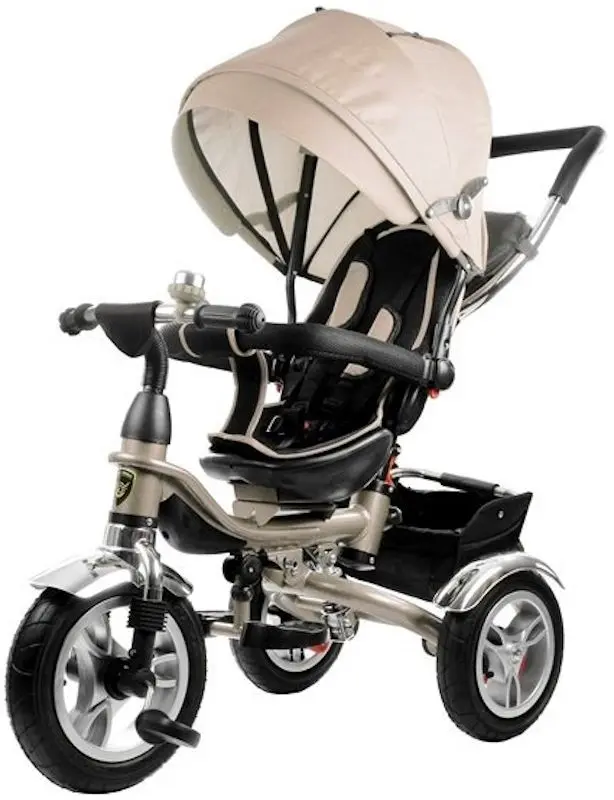 Трехколесный велосипед LeanToys PRO600 (Cream)