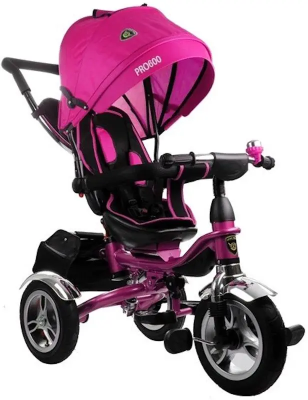 Трехколесный велосипед LeanToys PRO600 (Pink)