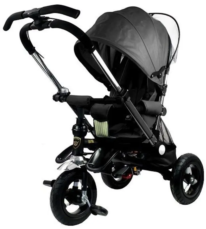 Трехколесный велосипед LeanToys PRO700 (Black)