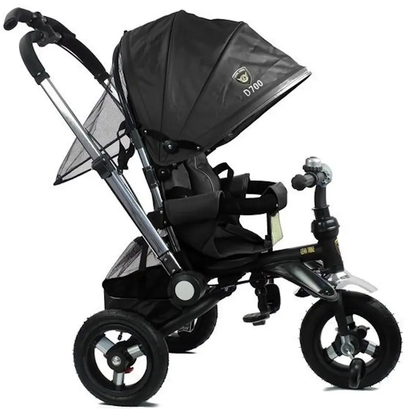 Трехколесный велосипед LeanToys PRO700 (Black)