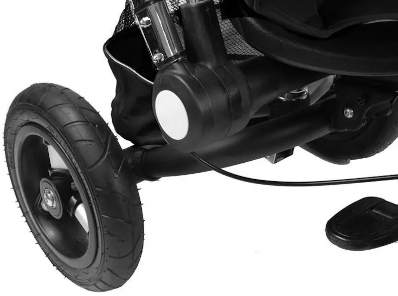 Трехколесный велосипед LeanToys PRO700 (Black)