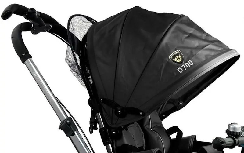 Трехколесный велосипед LeanToys PRO700 (Black)