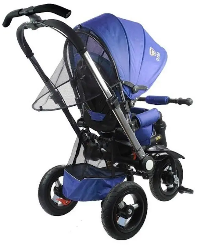 Трехколесный велосипед LeanToys PRO700 (Navy Blue)