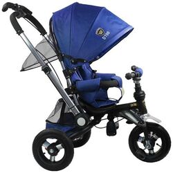 Трехколесный велосипед LeanToys PRO700 (Navy Blue) Thumb