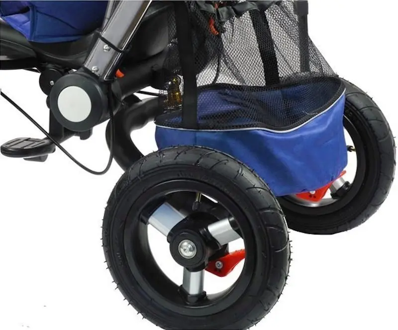 Трехколесный велосипед LeanToys PRO700 (Navy Blue)