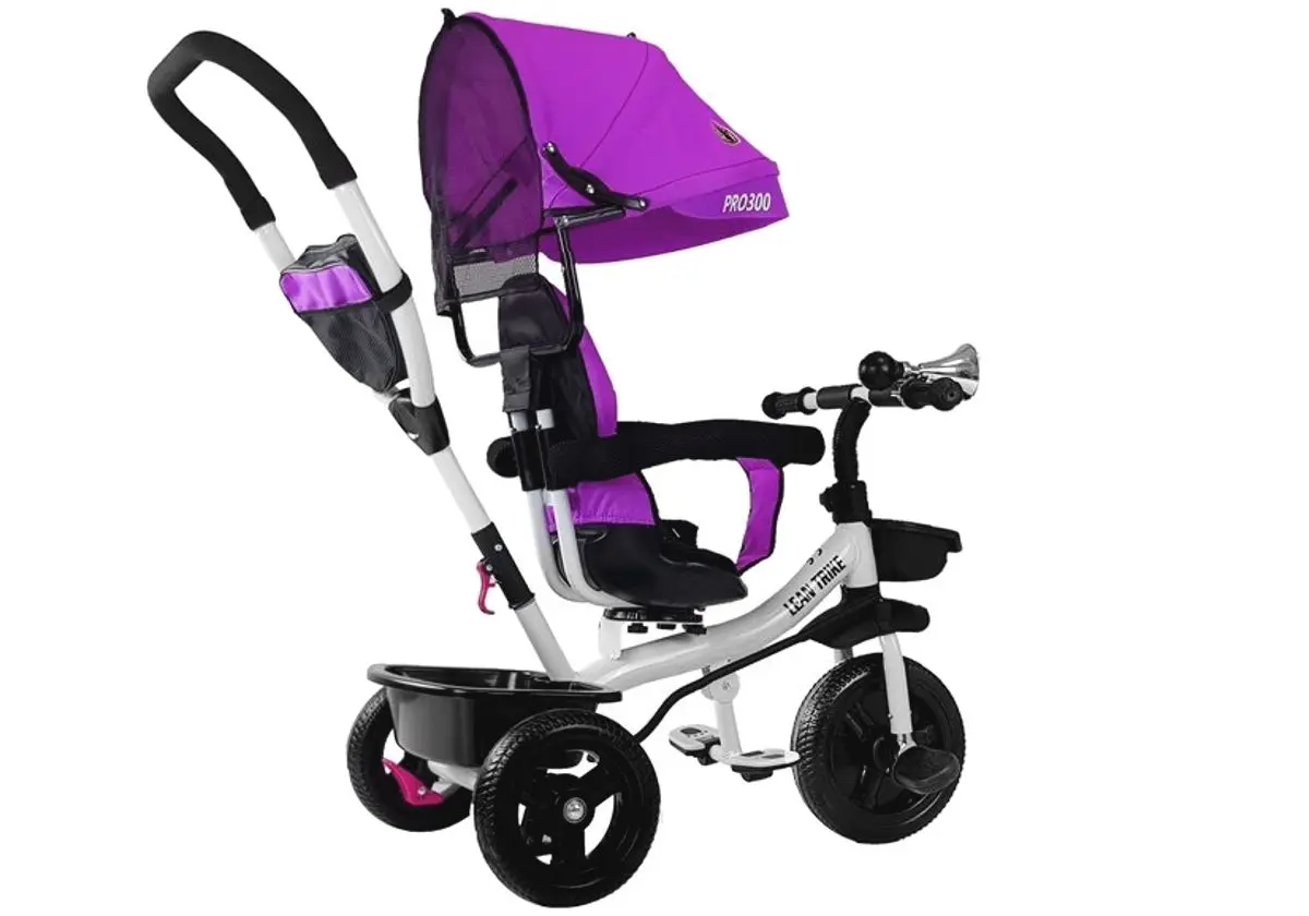 Трёхколёсный велосипед LeanToys PRO300 7677 (Violet)