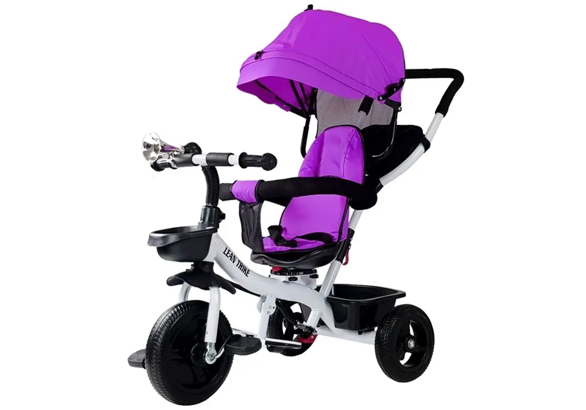 Трёхколёсный велосипед LeanToys PRO300 7677 (Violet)