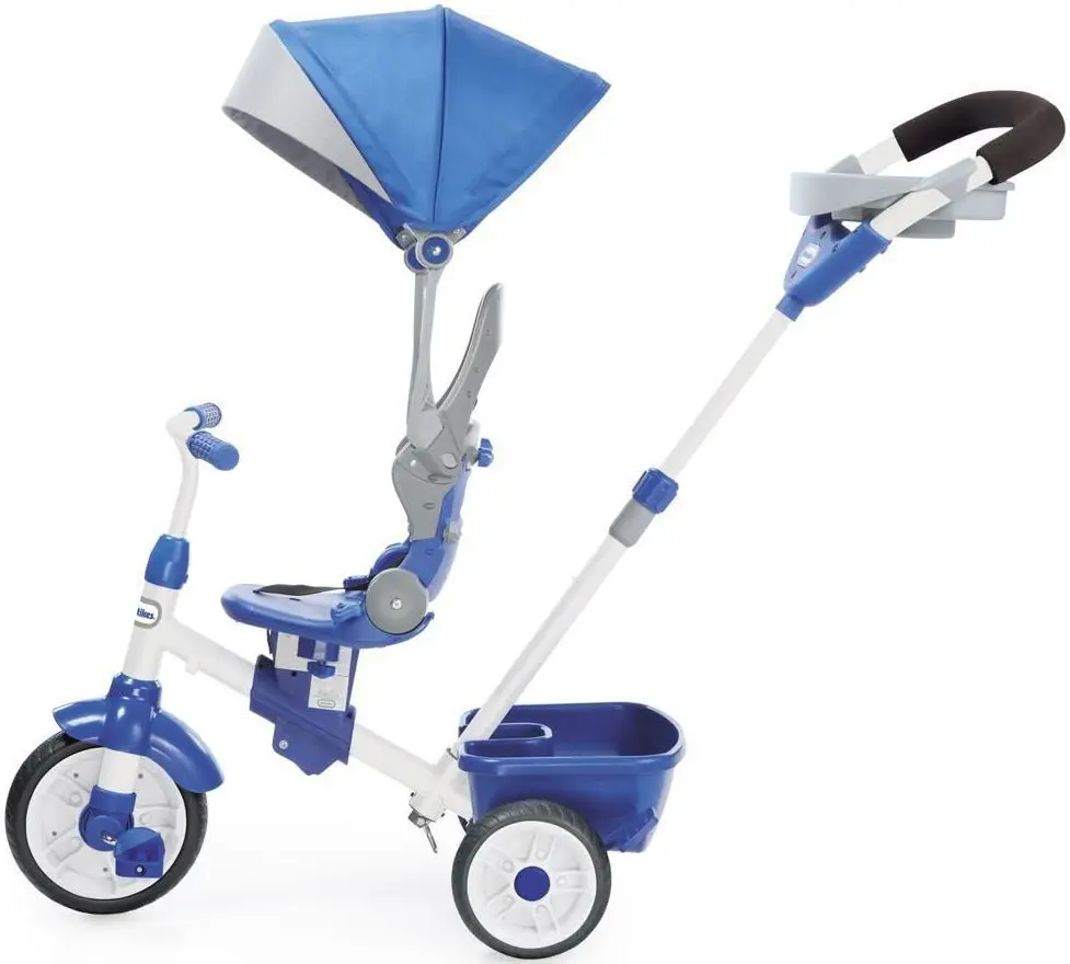 Трехколесный велосипед 4в1 Little Tikes Perfect Fit (Blue) - 2