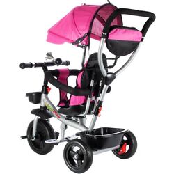 Tricicleta MalPlay 109347 (Pink/Black) Thumb