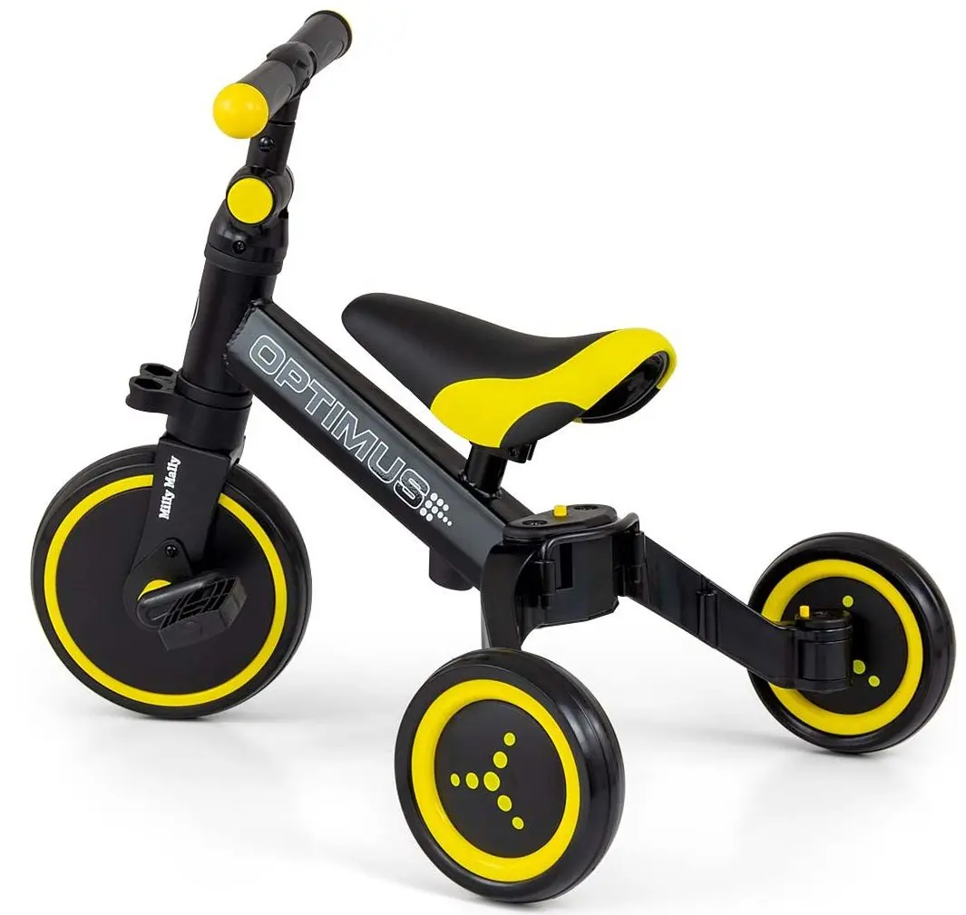 Tricicleta 3in1 Milly Mally Optimus (Black) - 3