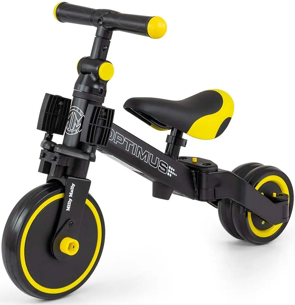 Tricicleta 3in1 Milly Mally Optimus (Black)