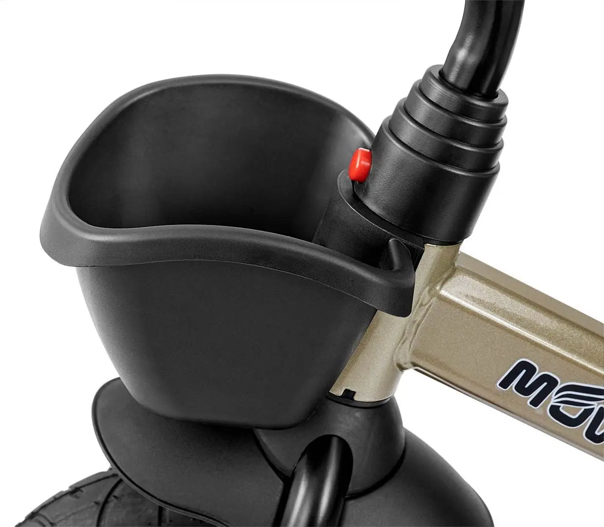 Tricicleta 5in1 Milly Mally Movi (Black/Gold) - 7