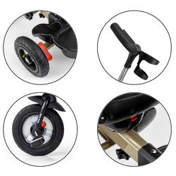 Tricicleta 5in1 Milly Mally Movi (Black/Gold) Thumb