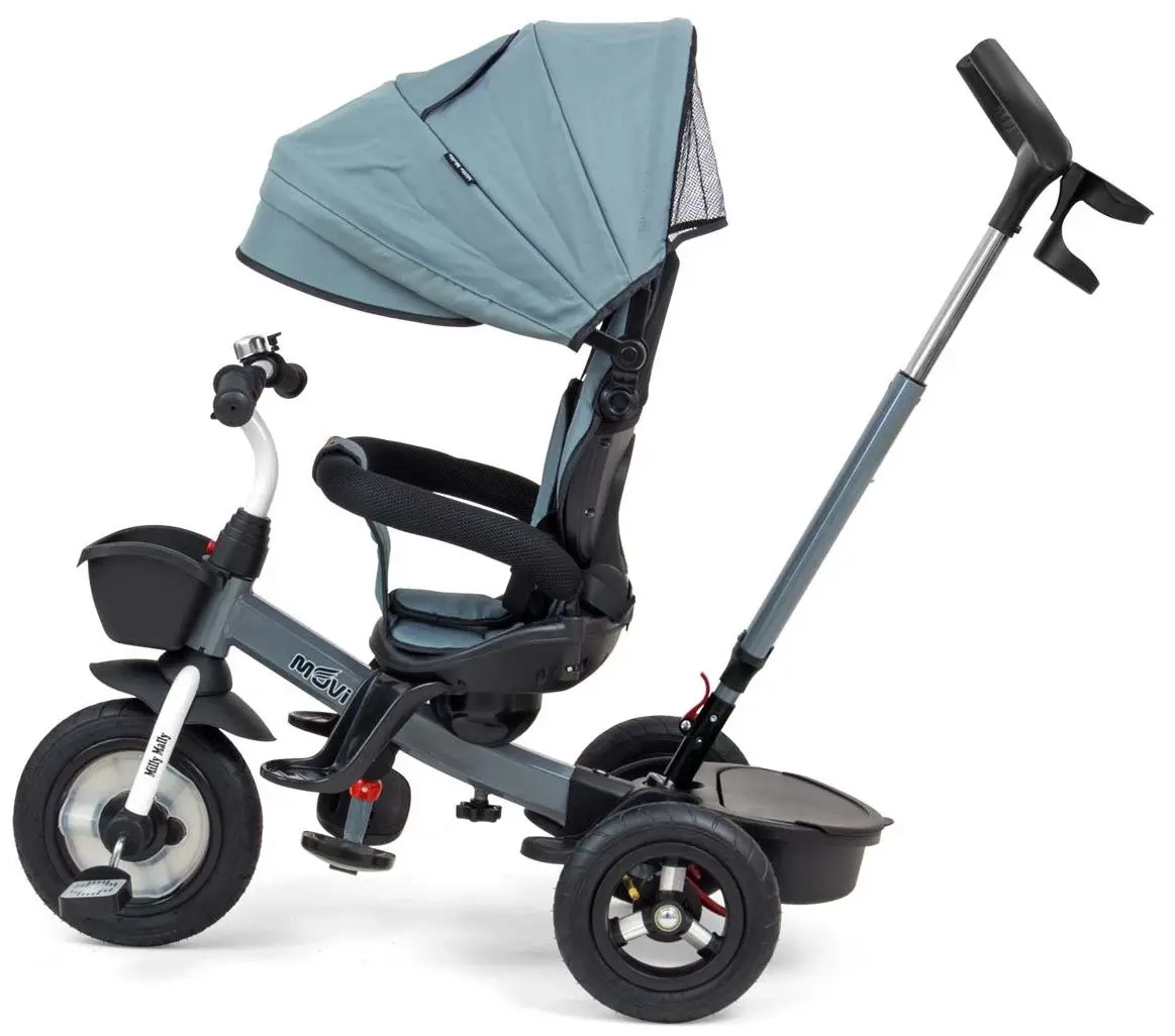 Tricicleta 5in1 Milly Mally Movi (Grey) - 2