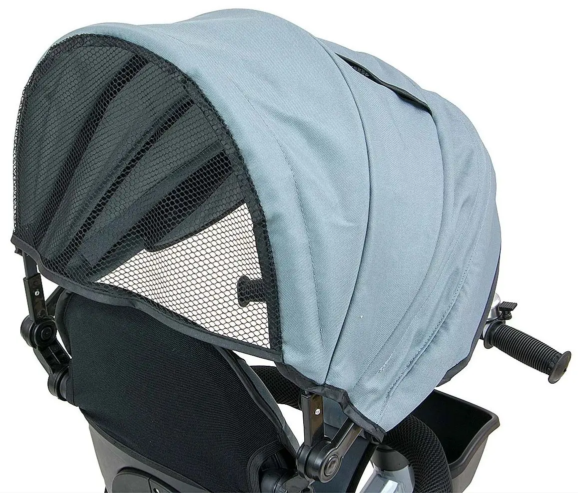 Tricicleta 5in1 Milly Mally Movi (Grey) - 6