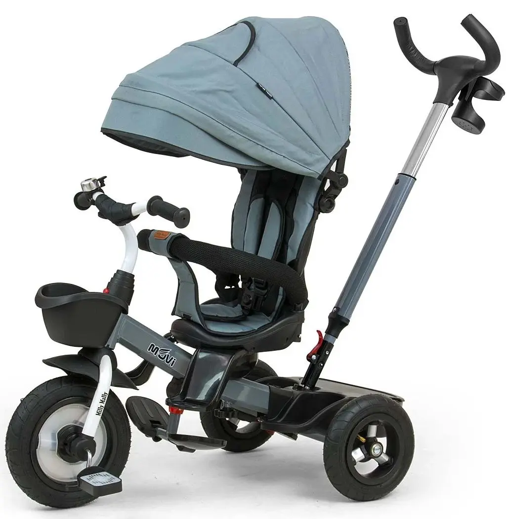 Tricicleta 5in1 Milly Mally Movi (Grey)