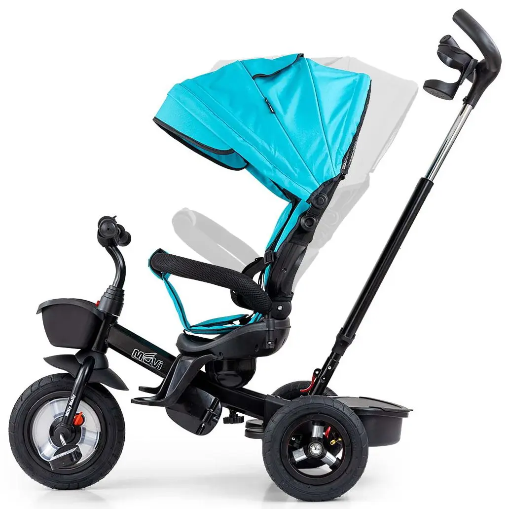 Tricicleta 5in1 Milly Mally Movi (Mint/Black) - 2