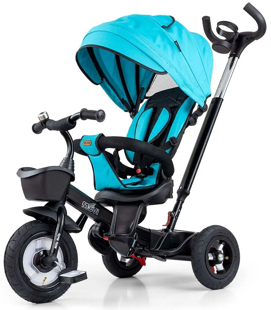 Tricicleta 5in1 Milly Mally Movi (Mint/Black)