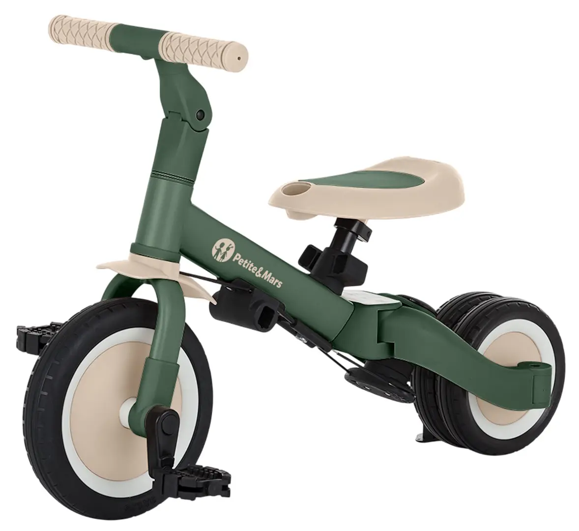 Трехколесный велосипед 5в1 Petite&Mars Turbo (Misty Green)