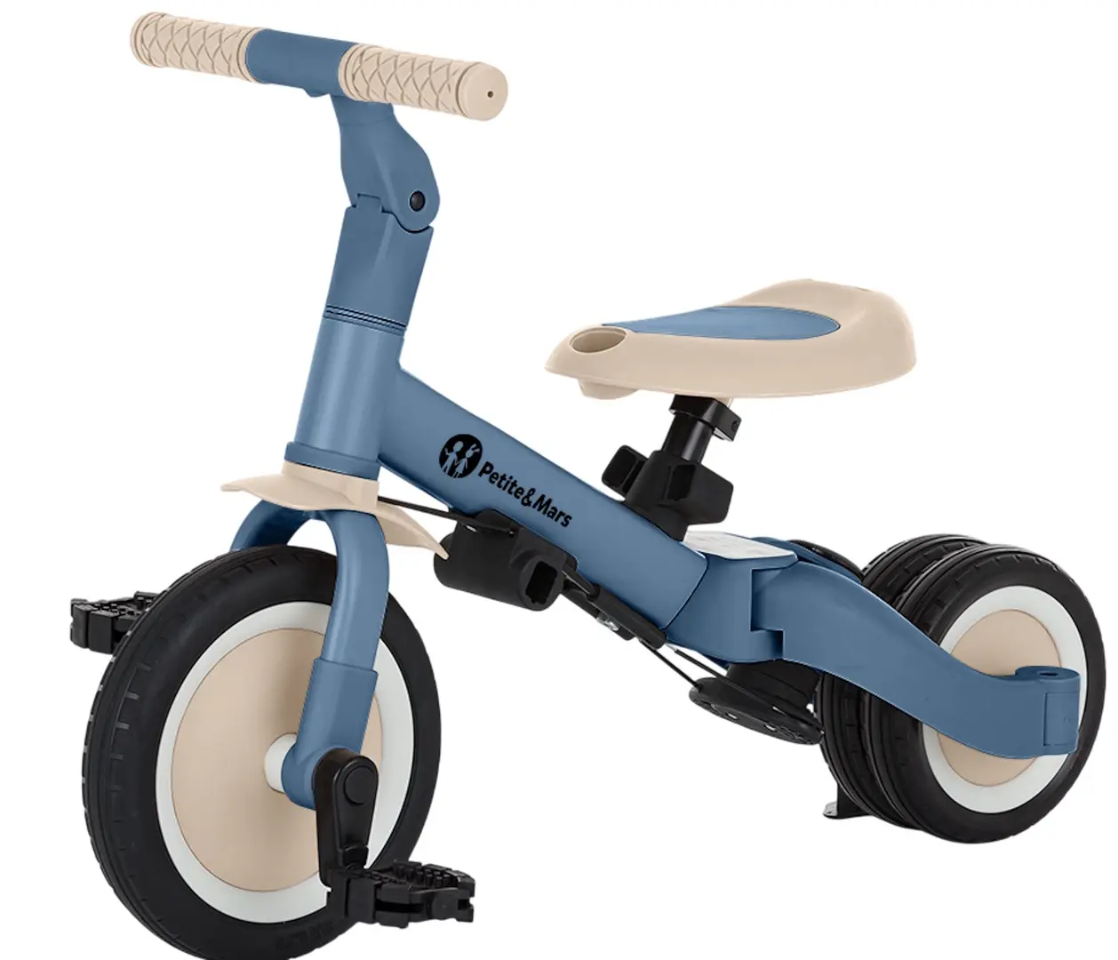 Tricicleta 5in1 Petite&Mars Turbo (Ocean Blue)
