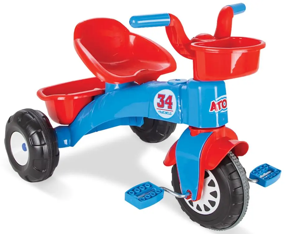 Трехколесный велосипед Pilsan Atom (Blue/Red)