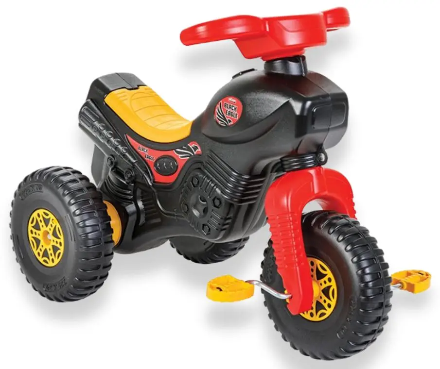 Tricicleta Pilsan Black Eagle (Black/Red)