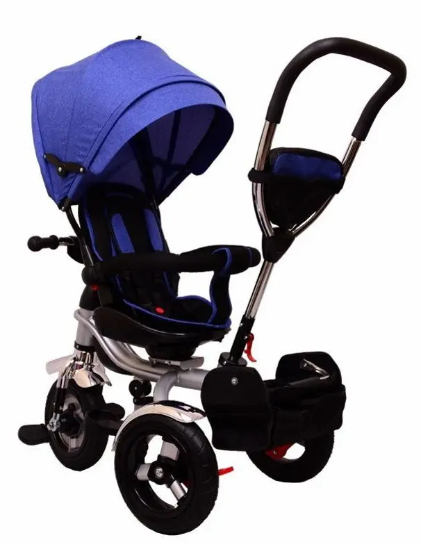 Трехколесный велосипед Playhouse Lux Trike (Blue/Black) - 2
