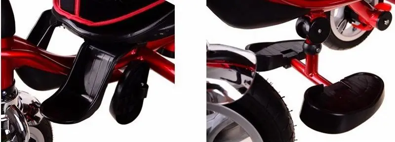 Трехколесный велосипед Playhouse Lux Trike (Red/Black) - 4