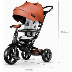 Tricicleta 6in1 Qplay New Prime (Orange) Thumb