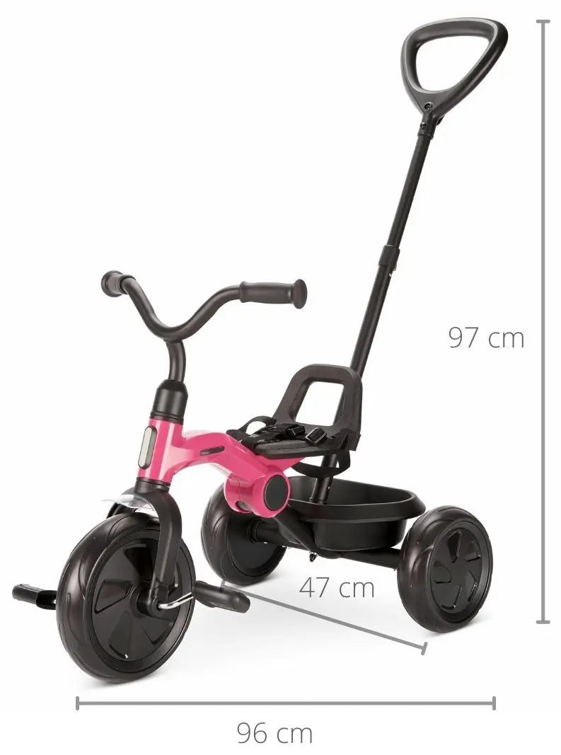 Трехколесный велосипед Qplay Ant Plus (Rose) - 9