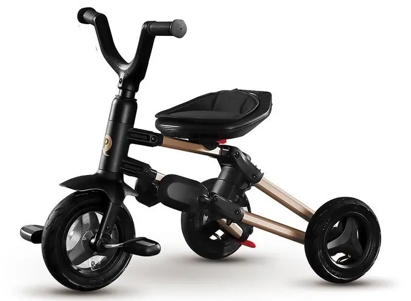 Tricicleta Qplay Nova Air Gold Limited Edition (Black/Gold) - 4