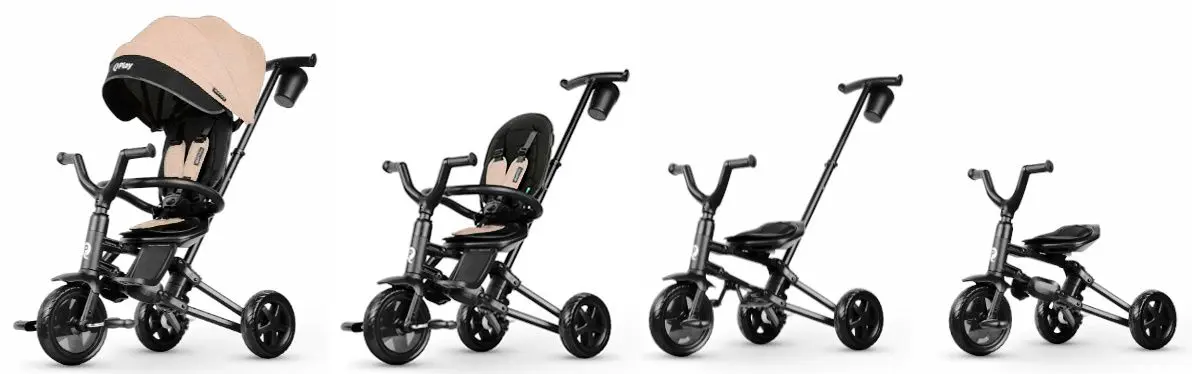 Трехколесный велосипед Qplay Nova Niello (Khaki) - 8